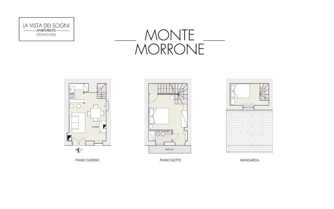 Lavistadeisogni Monte Morrone Celano Exterior foto